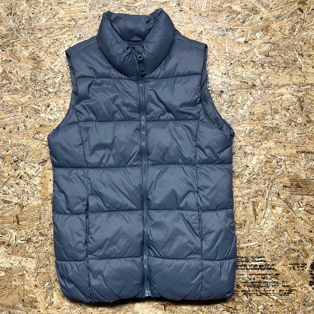 Gray Puffer Vest